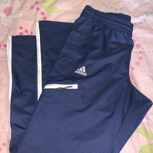 Adidas navy blue Track Pants Unisex